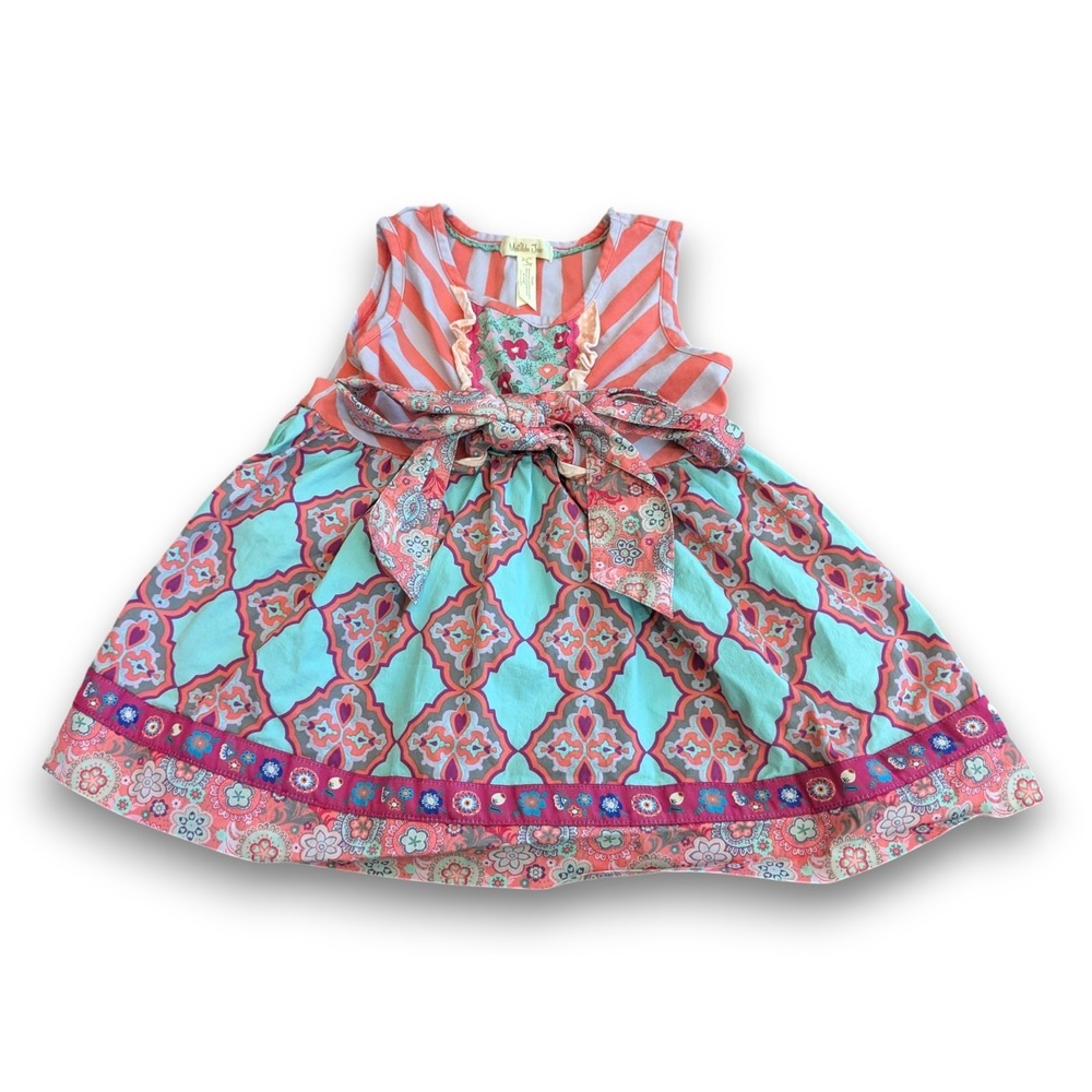 Matilda Jane Jacelyn Shasta Tunic Top Short Dress Friends Forever Girls 6